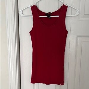 Moda International small red tank top